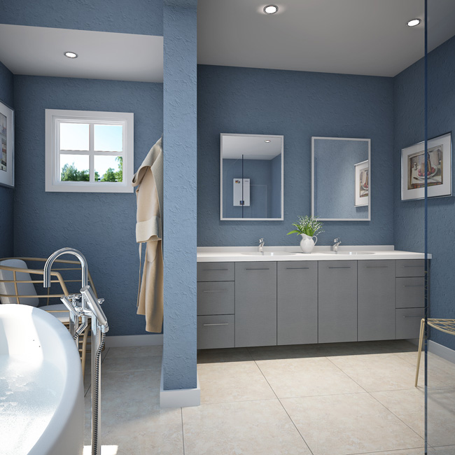 27 European Style Door Bathroom Cabinet Vanity Silver Grey Cotton Door Bathroom Cabinet Vanity